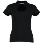 Kustom Kit Ladies Keyhole Neck Corporate Top