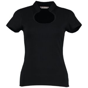 Kustom Kit Ladies Keyhole Neck Corporate Top
