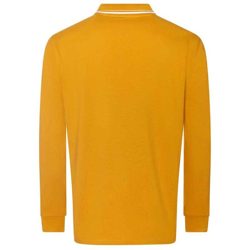 AWDis Long Sleeve Tipped 100 Polo Shirt