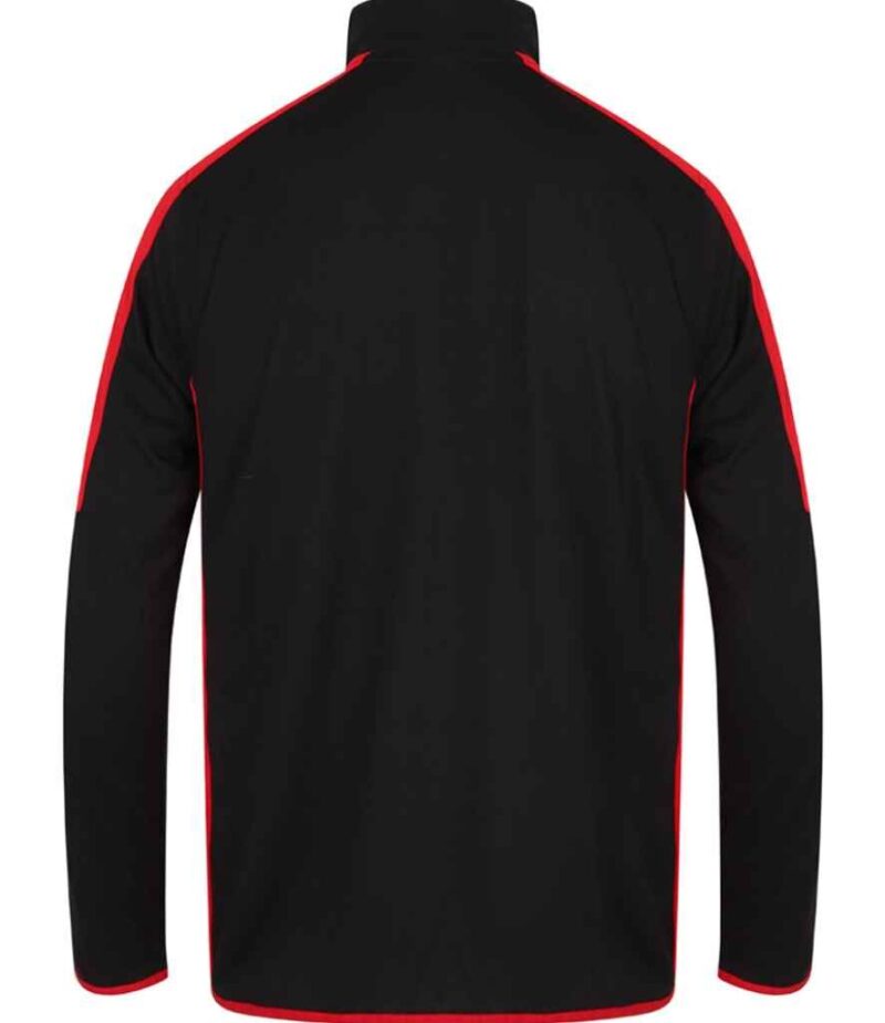 Finden + Hales Contrast Zip Neck Midlayer Top