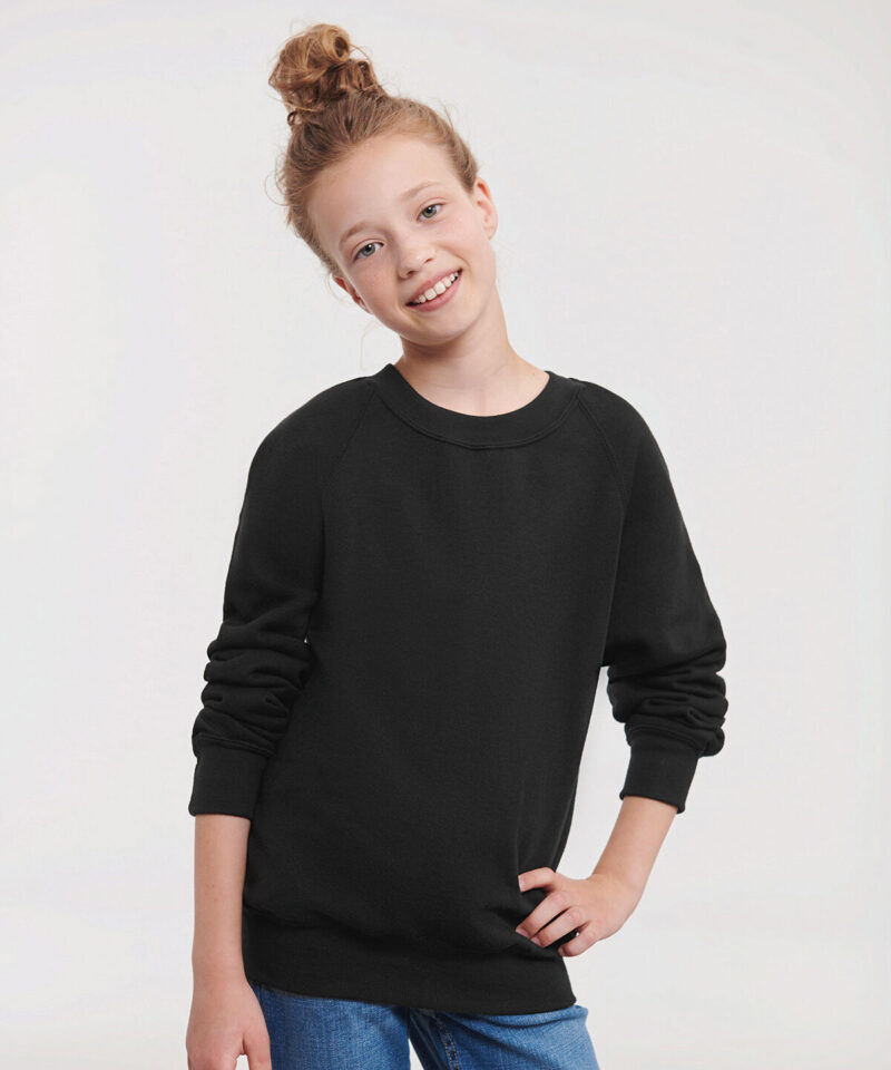 Russell Athletic Kids Raglan Sweatshirt