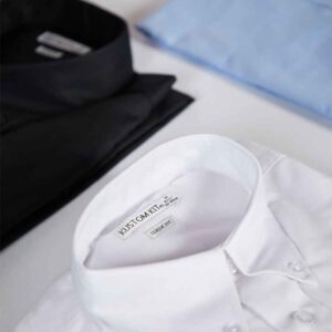 Kustom Kit Long Sleeve Classic Fit Workwear Oxford Shirt