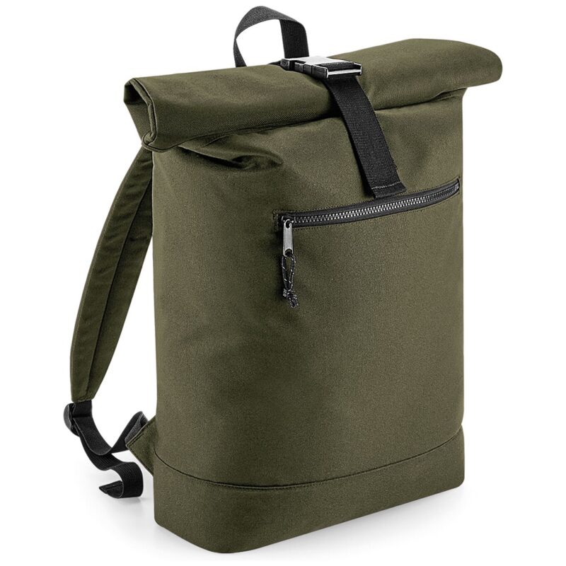 BagBase Recycled Roll-Top Backpack