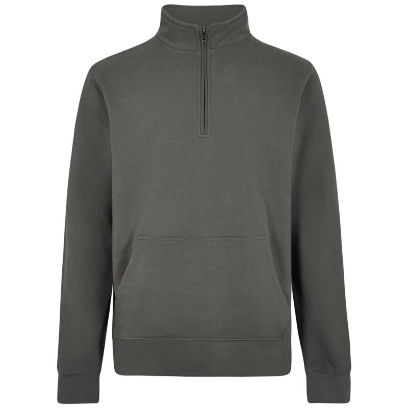 Kustom Kit Regular Fit 1/4 Zip Pique Sweatshirt