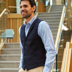 Brook Taverner Memphis Tweed Waistcoat