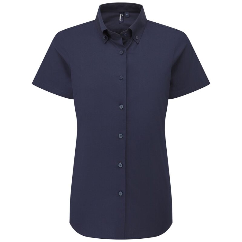 Premier Ladies Supreme Short Sleeve Oxford Shirt