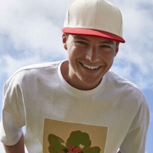 Beechfield Contrast Flat Peak 6 Panel Cap