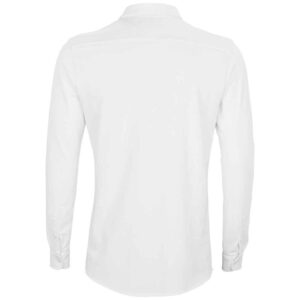 NEOBLU Basile Organic Cotton Long Sleeve Pique Shirt
