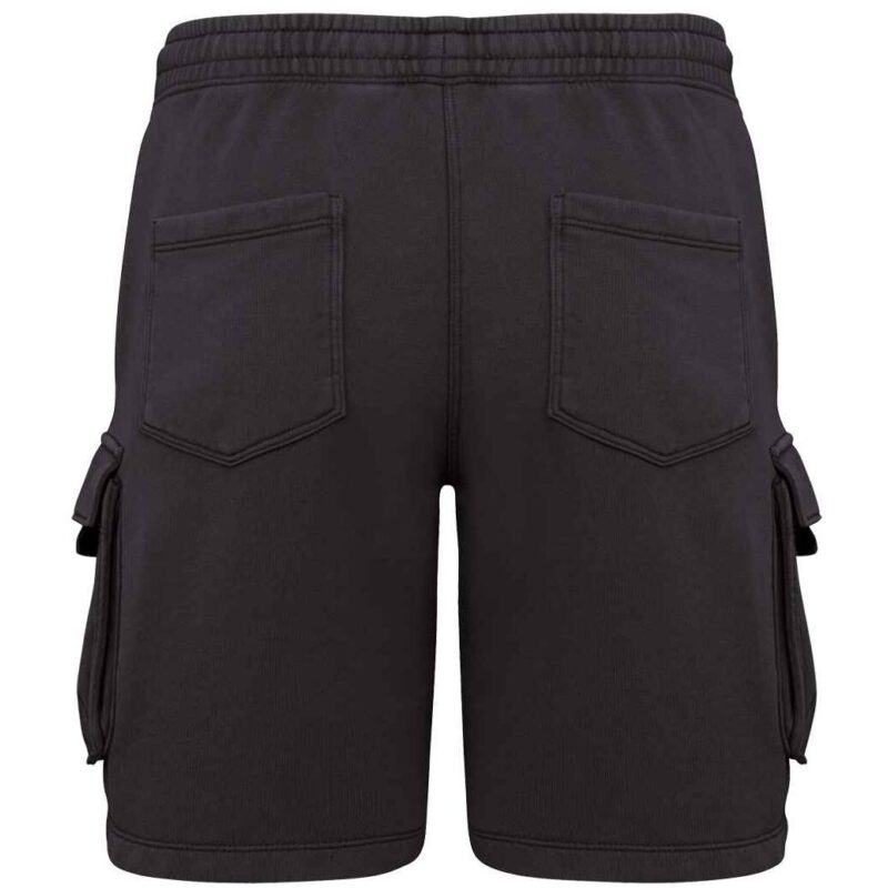 Native Spirit French Terry Washed Effect Cargo Shorts