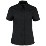 Kustom Kit Ladies Premium Short Sleeve Tailored Oxford Shirt