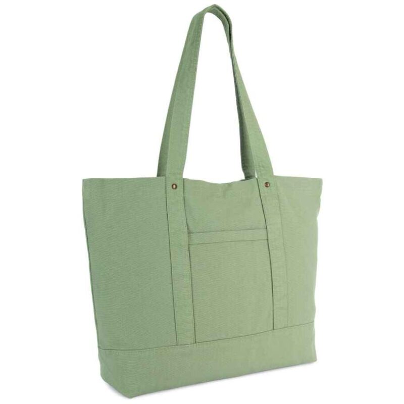 Kimood Washed Cotton Shopper Bag