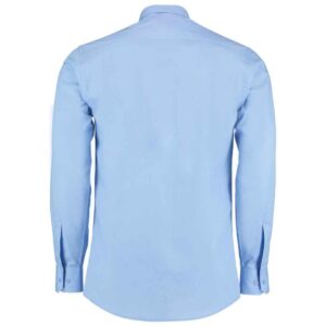 Kustom Kit Long Sleeve Tailored Poplin Shirt