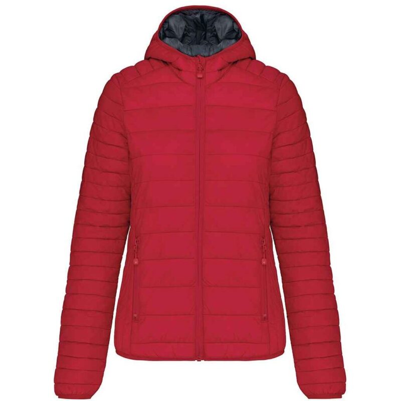 Kariban Ladies Lightweight Hooded Padded Jacket