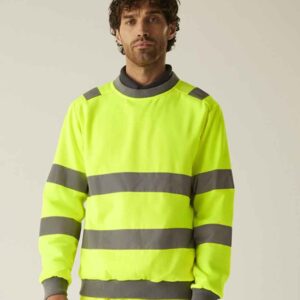 Regatta High Visibility Pro Contract Crew Neck Sweatshirt
