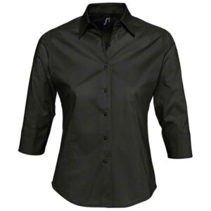 SOL'S Ladies Effect 3/4 Sleeve Fitted Shirt