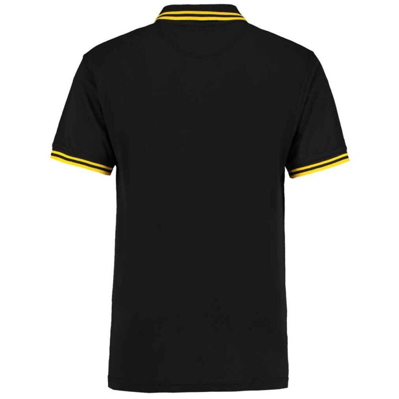 Kustom Kit Contrast Tipped Poly/Cotton Pique Polo Shirt