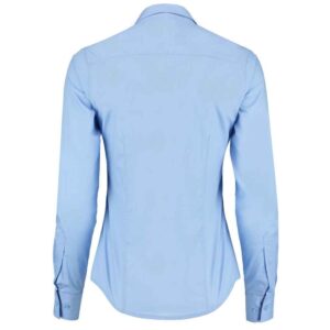 Kustom Kit Ladies Long Sleeve Tailored Poplin Shirt