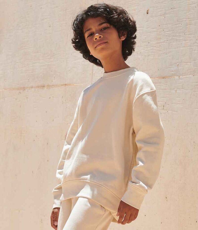 SF Clothing Kids Sustainable Fashion Curved Hem Sweatshirt