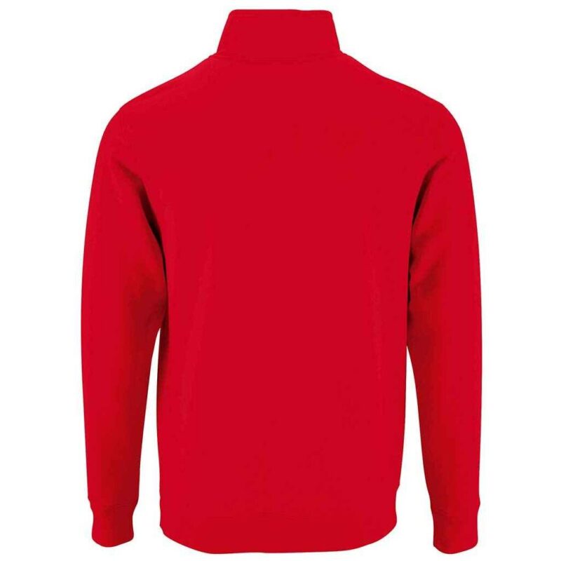 SOL'S Stan Contrast Zip Neck Sweatshirt