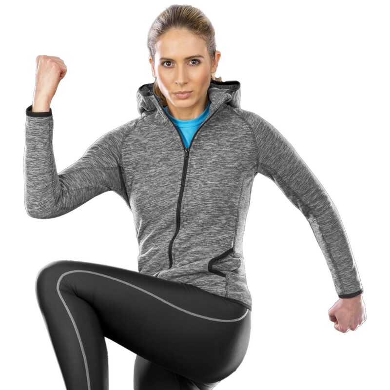 Spiro Ladies Micro Fleece Hoodie