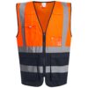 Orange/Navy