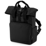 BagBase Recycled Mini Twin Handle Roll-Top Backpack