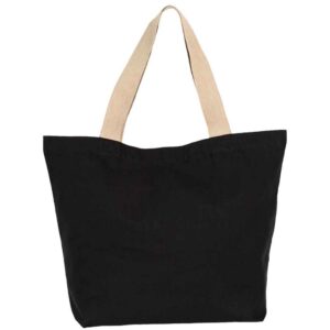 Kimood Large Recycled Flat-Bottom Shopping Bag
