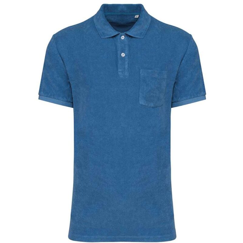 Native Spirit Terry Towel Polo Shirt