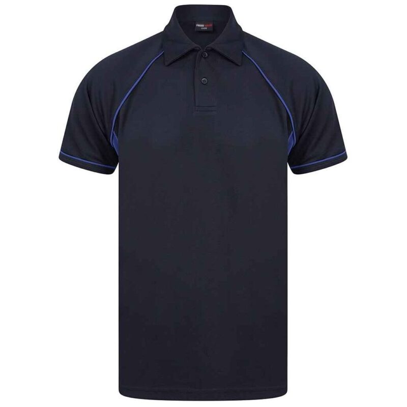 Finden + Hales Performance Piped Polo Shirt