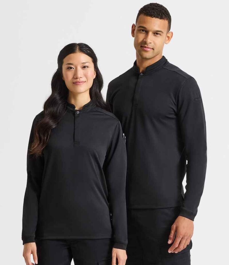 Premier Essential Coolchecker Long Sleeve Chef's Shirt