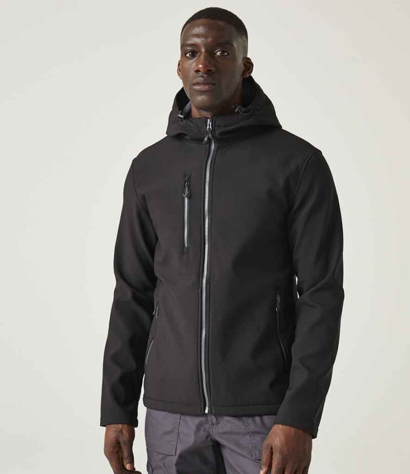 Regatta Navigate Two Layer Hooded Soft Shell Jacket