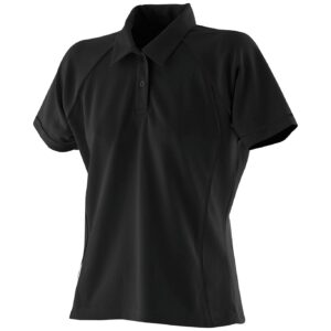 Finden + Hales Ladies Performance Piped Polo Shirt