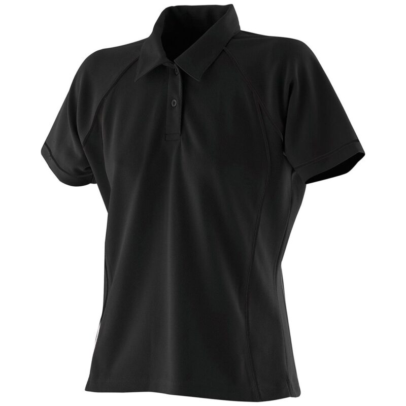 Finden + Hales Ladies Performance Piped Polo Shirt