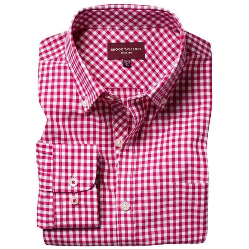 Brook Taverner Montana Gingham Long Sleeve Shirt