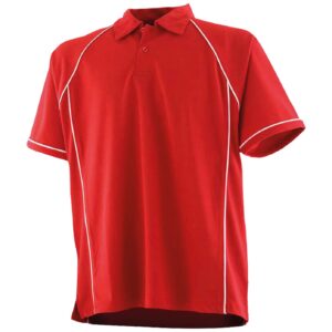 Finden + Hales Kids Performance Piped Polo Shirt