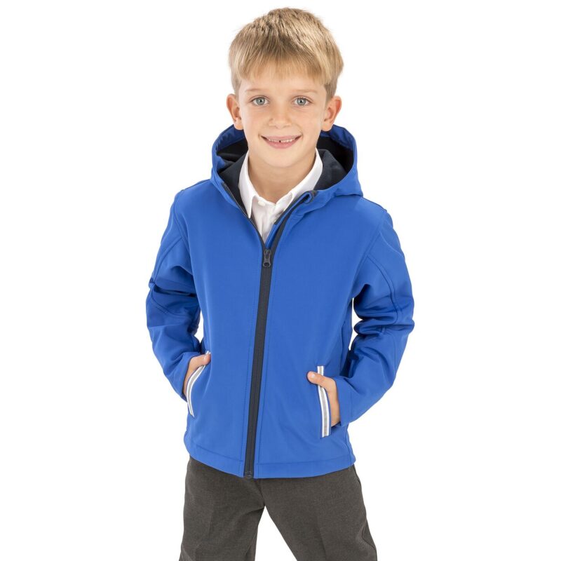 Result Core Kids TX Performance Hooded Soft Shell Jacket