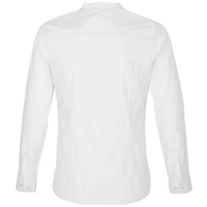 NEOBLU Ladies Bart Mao Collar Long Sleeve Poplin Shirt