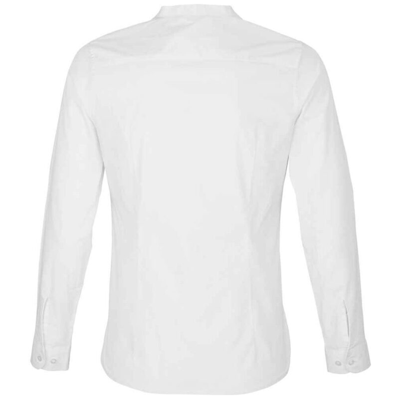 NEOBLU Ladies Bart Mao Collar Long Sleeve Poplin Shirt