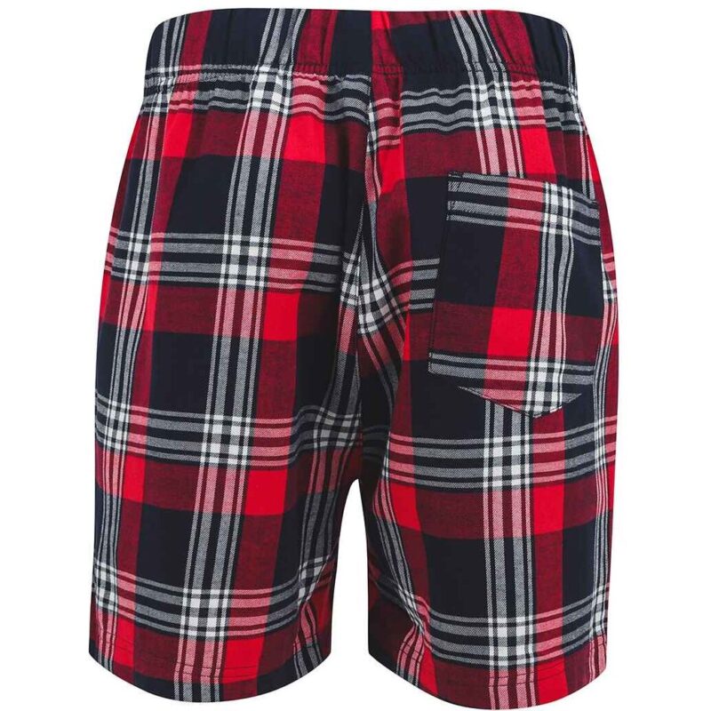 SF Clothing Tartan Lounge Shorts