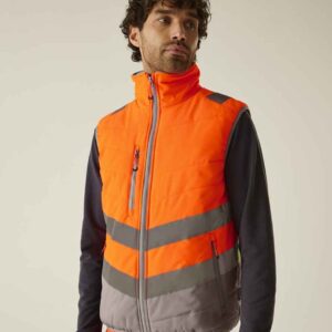 Regatta High Visibility Two Tone Thermal Baffle Bodywarmer