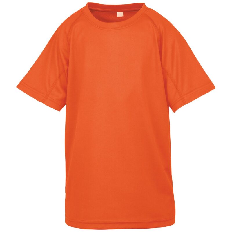 Spiro Kids Impact Performance Aircool T-Shirt
