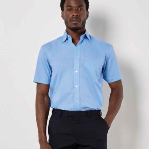 Kustom Kit Short Sleeve Classic Fit Business Shirt