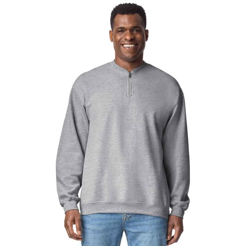 Gildan SoftStyle Midweight Fleece 1/4 Zip Sweatshirt