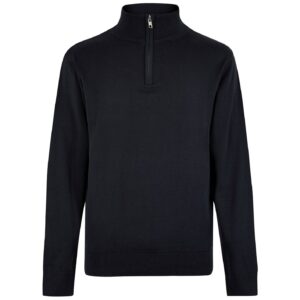 Kustom Kit Regular Fit Arundel 1/4 Zip Sweater