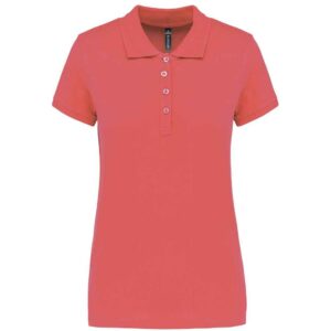 Kariban Ladies Short Sleeve Pique Polo Shirt