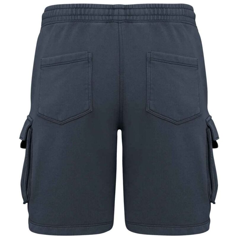 Native Spirit French Terry Washed Effect Cargo Shorts