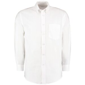 Kustom Kit Long Sleeve Classic Fit Workwear Oxford Shirt
