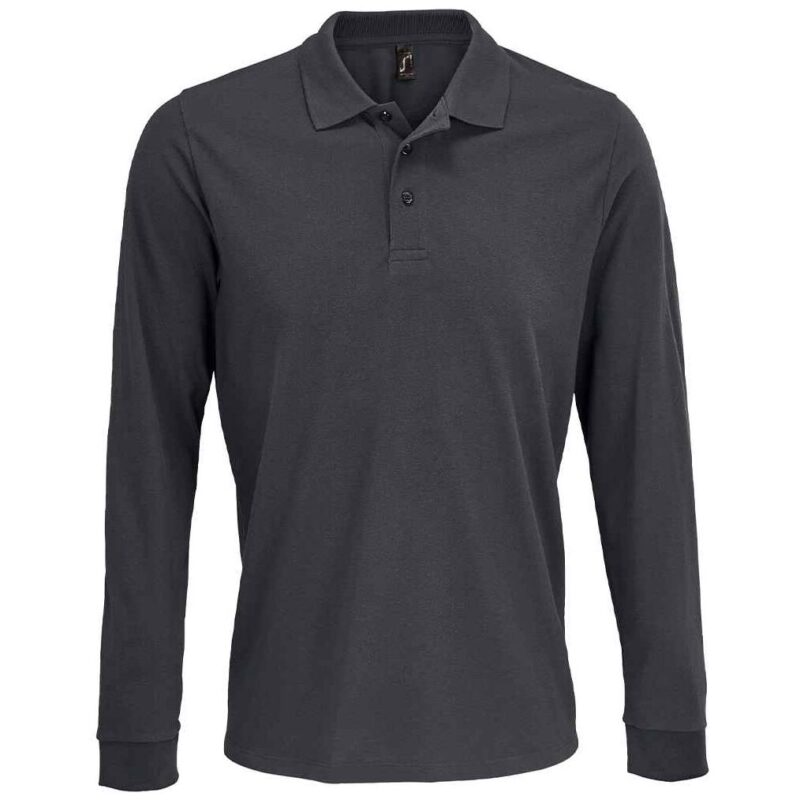 SOL'S Unisex Prime Long Sleeve Pique Polo Shirt