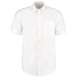 Kustom Kit Short Sleeve Classic Fit Workwear Oxford Shirt