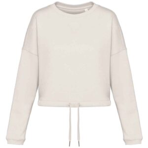Native Spirit Ladies Oversized Cropped Sweatshirt